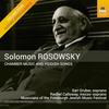 Rosowsky - Chamber Music & Yiddish Songs