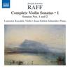 Raff - Complete Violin Sonatas Vol.1