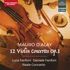 DAlay - 12 Violin Concertos, op.1