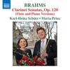 Brahms - Clarinet Sonatas & Lieder (arr. for flute & piano)