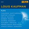 Louis Kaufman plays works by Barber, Martinu, Dvorak, Schubert et al.