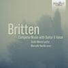 Britten - Complete Music with Guitar & Voice