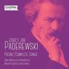 Paderewski - Complete Songs