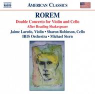 Ned Rorem - Double Concerto for Violin Cello and Orchestra, After Reading Shakespeare for Solo Cello | Naxos - American Classics 8559316