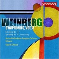 Weinberg - Symphonies 14 & 16 | Chandos CHAN10334