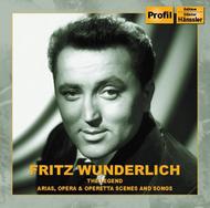 Wunderlich - The Legend : Arias, Opera and Operetta Scenes and Songs  | Haenssler Profil PH07024