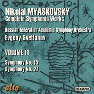 Myaskovsky - Symphonies 15 & 27 | Alto ALC1021