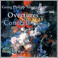 Telemann - Overtures, Sonatas, Concertos Vol 4