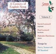 A Century of English Song Volume 2 | Somm SOMMCD214