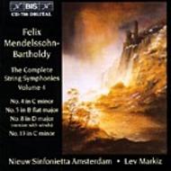 Mendelssohn  The Complete String Symphonies  Volume 4 | BIS BISCD798