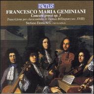 Geminiani - Concerto Grossi Op 3 | Tactus TC680704