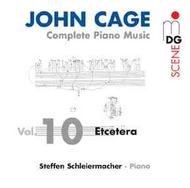 Cage - Complete Piano Music Vol 10 | MDG (Dabringhaus und Grimm) MDG6130798