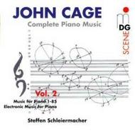 Cage - Complete Piano Music Vol.2: Music for Piano 1-85 | MDG (Dabringhaus und Grimm) MDG6130784