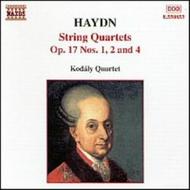 Haydn - String Quartets Op.17: Nos 1, 2 & 4 | Naxos 8550853