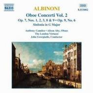 Albinoni - Oboe Concertos vol. 2 | Naxos 8553002