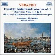 Veracini - Complete Overtures & Concertos vol 1 | Naxos 8553412
