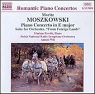 Moszkowski - Piano Concerto in E major, From foreign lands | Naxos 8553989