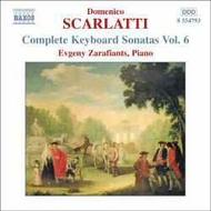 Scarlatti - Keyboard Sonatas vol. 6 | Naxos 8554793