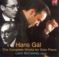 Hans Gal - Complete Works for Solo Piano | Avie AV2064