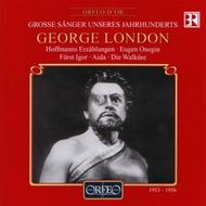 Great Singers: George London - Opera Highlights | Orfeo - Orfeo d'Or C502001