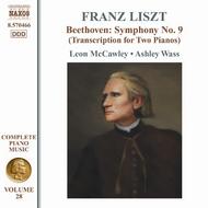Beethoven - Symphony No.9 (arr. Liszt for 4 hands) | Naxos 8570466