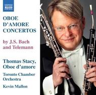 J S Bach / Telemann - Concertos for oboe damore | Naxos 8570735