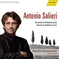 Salieri - Overtures & Ballet Music Vol.1 | Haenssler Classic 98506