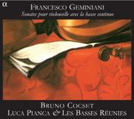 Geminiani - Sonates pour violoncelle avec la basse continue | Alpha ALPHA123