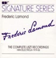 Frederic Lamond  The Complete Liszt Recordings 1919-36 | APR APR5504