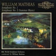 William Mathias - Symphonies 1 & 2 | Nimbus NI5260