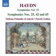 Haydn - Symphonies Vol.33: Nos 25, 42 & 65