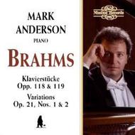 Brahms - Variations op.21 nos. 1 & 2, Klavierstucke op.118 & 119 | Nimbus NI5521