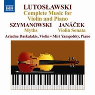 Lutoslawski - Complete Music for Violin & Piano | Naxos 8570987