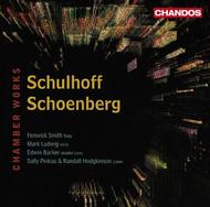 Schulhoff / Schoenberg - Chamber Works | Chandos CHAN10515