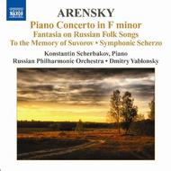 Arensky - Piano Concerto in F, etc | Naxos 8570526