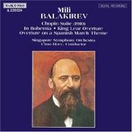 Balakirev - Chopin Suite, Overtures | Marco Polo 8220324