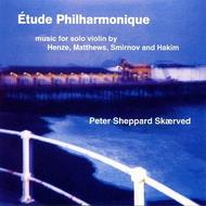 Etude Philharmonique: Music for Solo Violin | Metier MSVCD92028