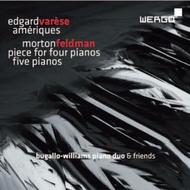 Varese - Ameriques / Feldman -  Piece for four pianos | Wergo WER67082