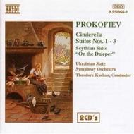 Prokofiev - Cinderella Suites 1-3, On the Dnieper Suite, Scythian Suite | Naxos 855096869