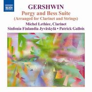 Gershwin - Music for Clarinet & Strings (arr. Franck Villard) | Naxos 8570939