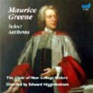 Maurice Greene - Select Anthems | CRD CRD3484