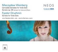 Weinberg / Druzhinin - Sonatas for Viola | Neos Music NEOS11008