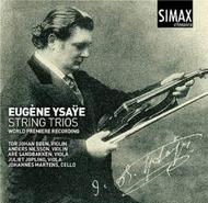 Ysaye - String Trios | Simax PSC1295