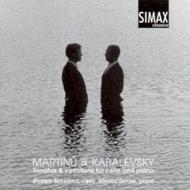 Martinu / Kabalevsky - Sonatas & Variations for Cello and Piano | Simax PSC1146