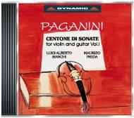 Paganini - Centone di Sonate for Violin & Guitar Vol.1 | Dynamic CDS148