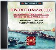 Marcello - Sonatas for Recorder/Cello & B.C. | Dynamic CDS155