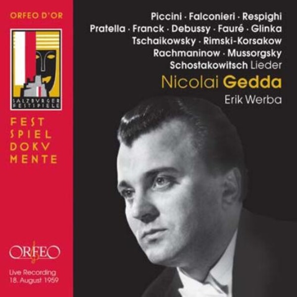 Nicolai Gedda: Recital | Orfeo - Orfeo d'Or C825101