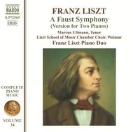 Liszt - A Faust Symphony (Version for Two Pianos) | Naxos 8572560