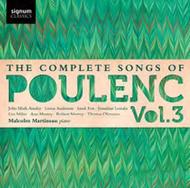 Poulenc - Complete Songs Vol.3 | Signum SIGCD272