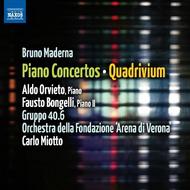 Maderna - Piano Concertos, Quadrivium | Naxos 8572642